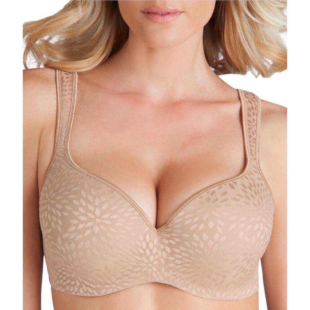 Playtex Love My Curve Amazing Shape Balconette Bra 4823 Champagne Sz 38C